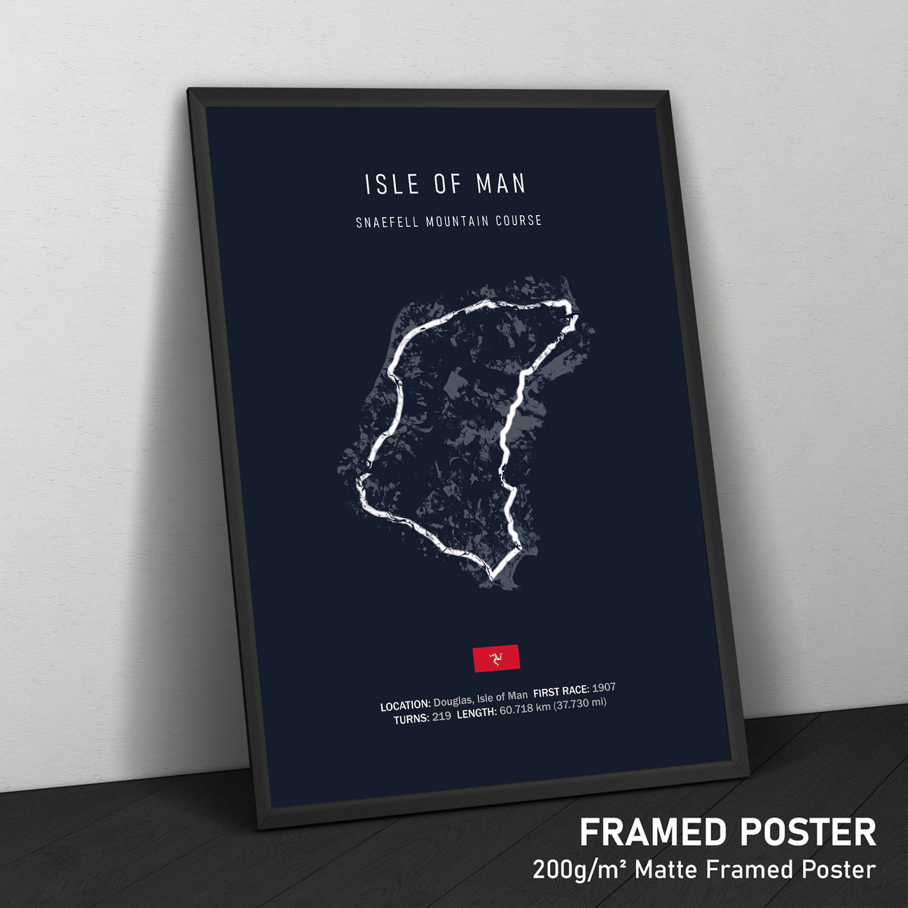 Illustratedtracks Poster – Isle of Man TT